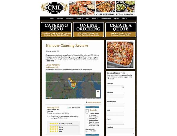 SEO for the catering industry